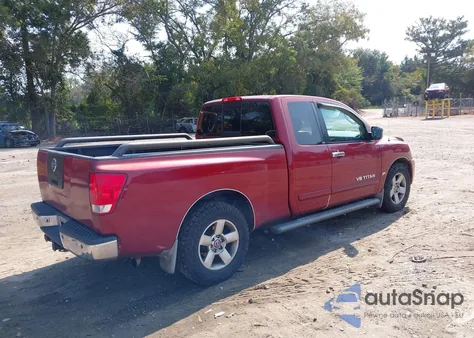 2005 Nissan Titan Se from USA, damaged, VIN 1N6BA06A15N572076